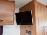 There are two TV locations, including one in the Affinity 574's bedroom