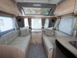 The large front sunroof and Heki rooflight in the Coachman Pastiche 565/4 bring light into this van