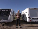 In our latest Caravan Channel show, Practical Caravan's Group Editor Rob Ganley compares a Swift Challenger SE 580 and a Sterling Eccles Hi-Style 584 from Lowdhams