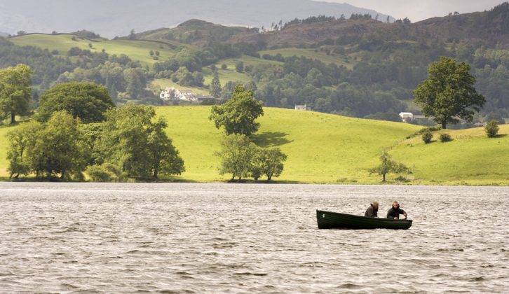 Fishing for organic trout on Esthwaite Water is one of the many delights featured in Practical Caravan's expert travel guide to the Lake District
