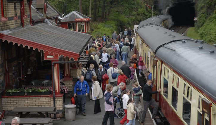 The Lakeside and Haverthwaite Railway is a top attraction featured in Practical Caravan's travel guide to help you get the best from your caravan holiday in the Lake District