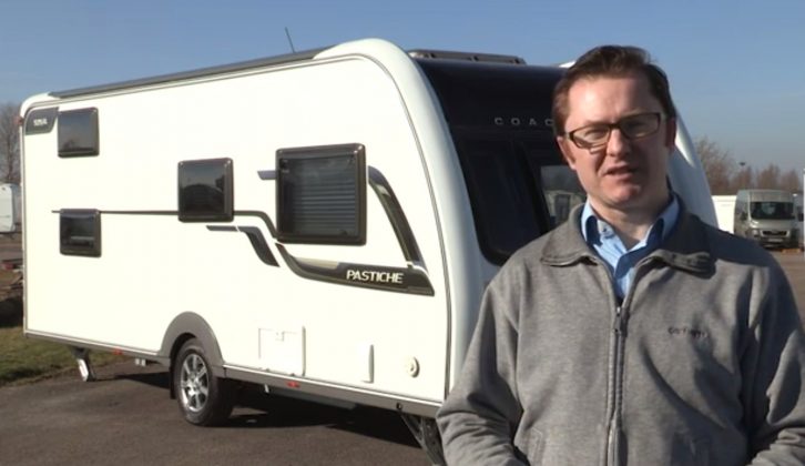 Don't miss our Niall Hampton's review of the Coachman Pastiche 525/4 on The Caravan Channel – a mid market van that features a number of considerate touches