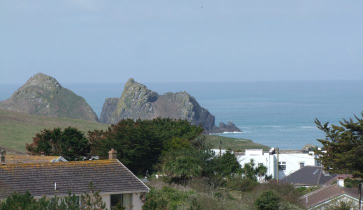 Practical Caravan's travel guide takes you to Holywell Bay, just west of Newquay, a lovely beach for families enjoying caravan holidays in Cornwall