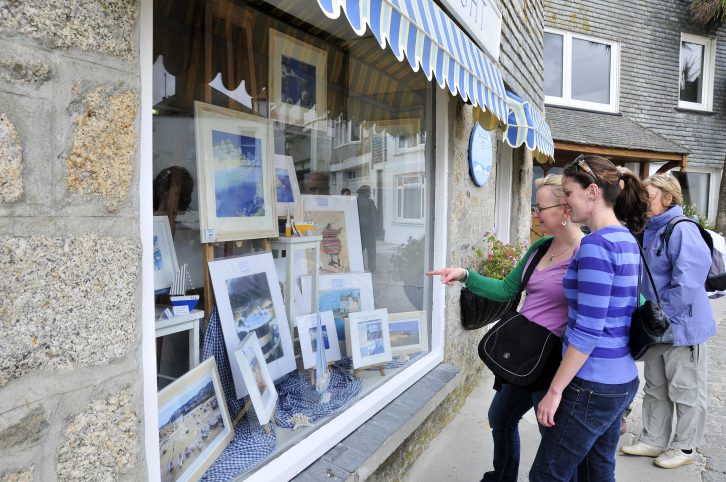 Caravan holidays in Cornwall are great for art lovers, as along every winding street in St Ives you'll find studios selling art created locally, says Practical Caravan's expert travel guide