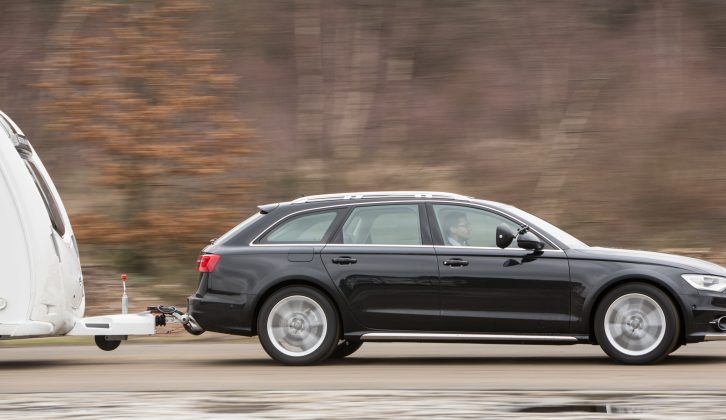 The tow car experts at Practical Caravan magazine praise the towing ability of the Audi A6 Allroad in their review of this 4x4 estate