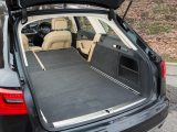 The load area of the Audi A6 Allroad is 1608 litres with the rear seats down, according to Practical Caravan's tow car experts in their comprehensive review