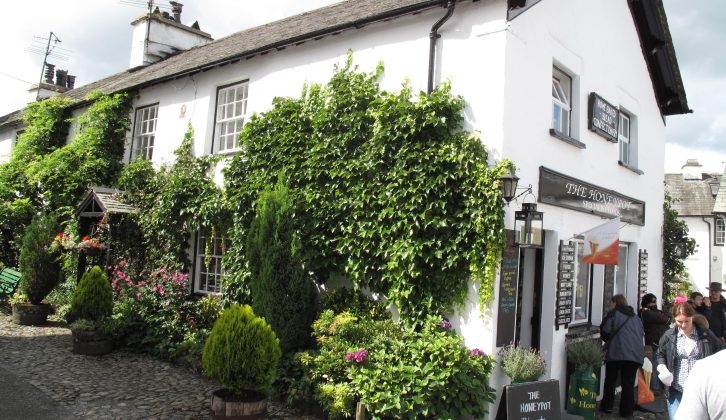 Visit the Beatrix Potter Gallery in Hawkshead and learn more about the much loved children's author, as recommended in the Practical Caravan Lake District travel guide