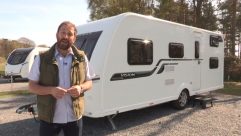 Practical Caravan reviews the Coachman Vision 580/5, Group Editor Rob Ganley casting his expert eye over this five-berth van in our TV show
