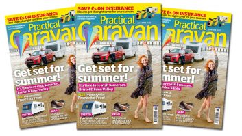 Caravan holidays in France for free, expert reviews of new family vans, our top five awnings and new tow car tests – it’s all in the June issue