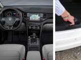 Build quality in the cabin is high, there's good visibility from the VW Golf SV's driver's seat and you can get a very neat, retractable, factory fitted towball