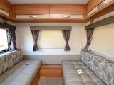 The Lunar Quasar 525 can work as a family's or a couple's caravan, thanks to the flexible rear lounge, say Practical Caravan's reviewers