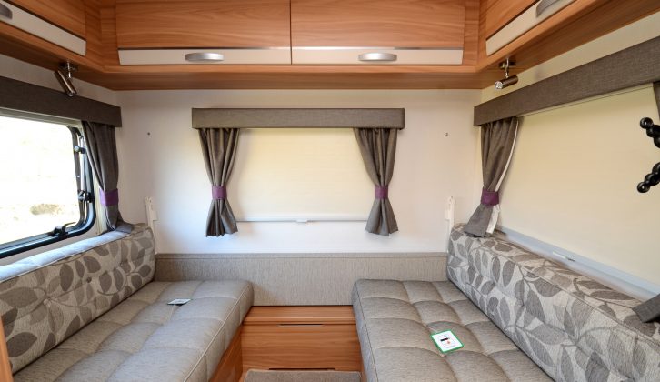 The Lunar Quasar 525 can work as a family's or a couple's caravan, thanks to the flexible rear lounge, say Practical Caravan's reviewers
