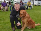 Our dog show attracted lots of lovely dogs and their owners to enter, once again, but there can only be one winner. Bramble takes first prize