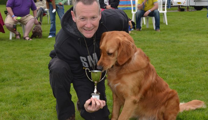 Our dog show attracted lots of lovely dogs and their owners to enter, once again, but there can only be one winner. Bramble takes first prize