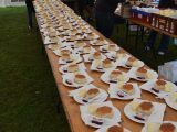 We served hundreds of traditional Devon cream teas, which were enjoyed in the sunshine