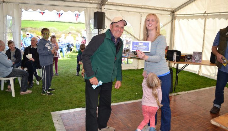 This lucky reader won a pair of tickets to the Foodies Festival at Tatton Park, presented by Practical Caravan's Stacie Pardoe