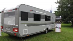 The Adria Astella Glam Edition Rio Grande, a wide two-berth, makes an ideal seasonal tourer, say Practical Caravan's expert reviewers