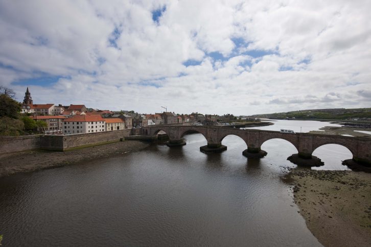 Visit Berwick-upon-Tweed on your caravan holidays in Northumberland and take in the 17th-century Old Bridge, which is still part of the main London to Edinburgh road route