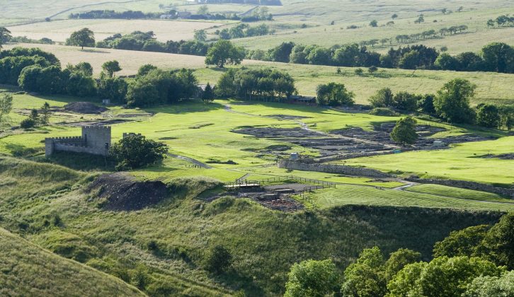 Visit Hadrian's Wall and Roman attractions like Vindolanda near Hexham for excellent days out on your caravan holidays in Northumberland