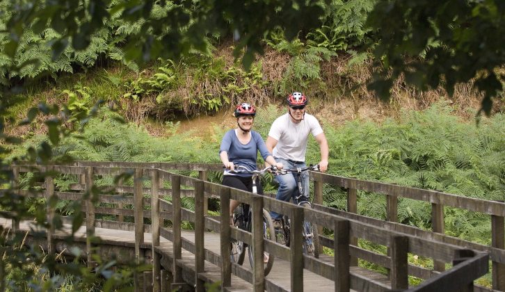 Go mountain biking in Kielder Forest and other outdoor activities with Practical Caravan's travel guide to caravan holidays in Northumberland