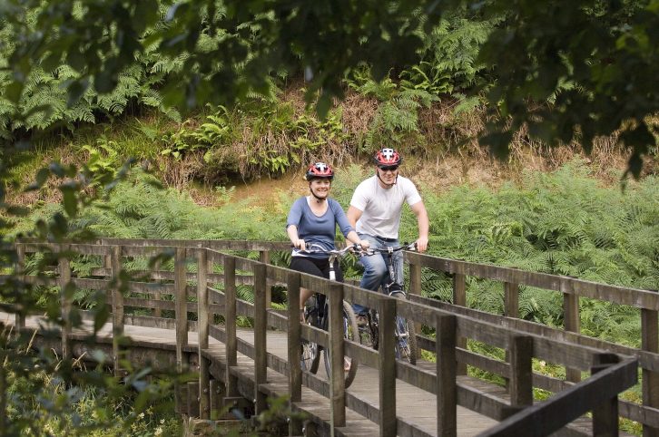 Go mountain biking in Kielder Forest and other outdoor activities with Practical Caravan's travel guide to caravan holidays in Northumberland 