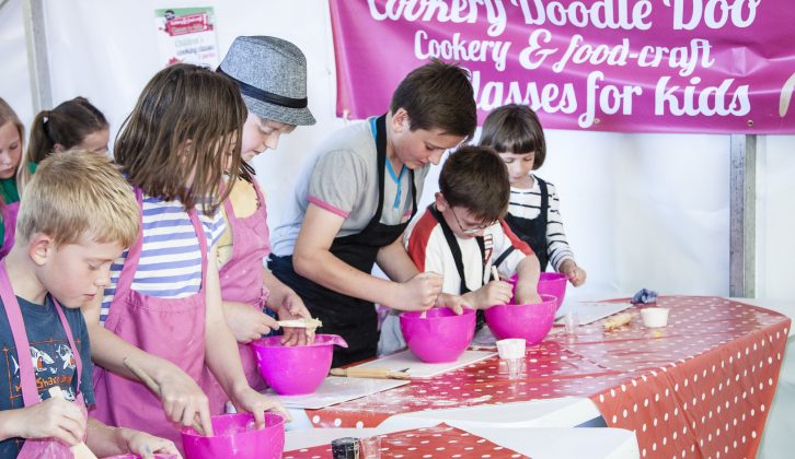 Help your kids to learn the basics and experiment with different foods and tastes at the Children's Cookery Theatre