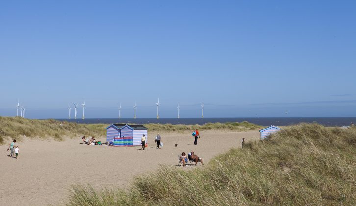 Enjoy long, lazy days on the beach when staying at campsites in Great Yarmouth on your caravan holidays in Norfolk