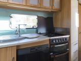 The spacious and practical kitchen in the Lunar Clubman Saros Edition SE got a nod from Practical Caravan's professional reviewers