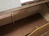 Bed box storage in the Xplore 574 is generous, but Practical Caravan's reviewers did not like the lack of external access