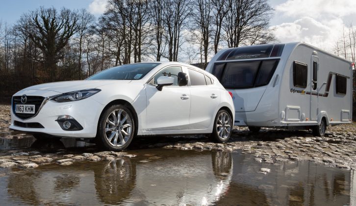 Petrol powered tow cars are often overlooked, so the Practical Caravan experts were keen to try the Mazda 3