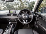 The standard of finish in the Mazda 3's cabin – a big improvement over that in the earlier version – impressed Practical Caravan's reviewers