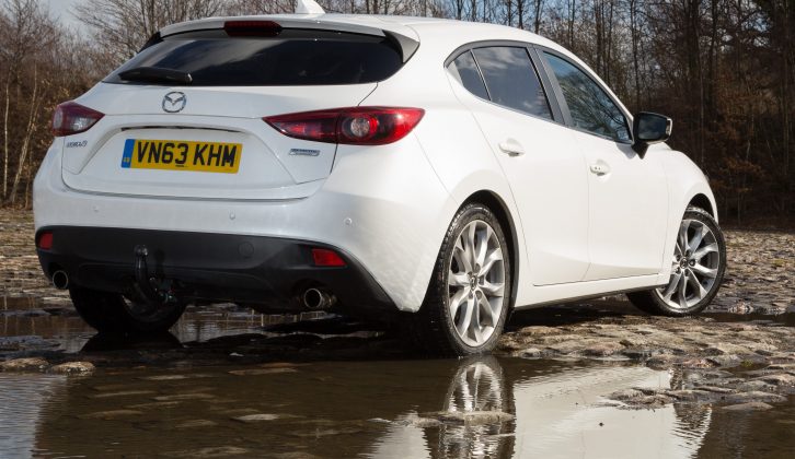 As a solo drive, the Mazda 3 is enjoyable, say Practical Caravan's experts, plus it is a handsome, sporty looking tow car