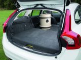 Lower the rear seats of the Volvo V60 D6 Plug-In Hybrid to get 1126 litres of boot space, say Practical Caravan's reviewers