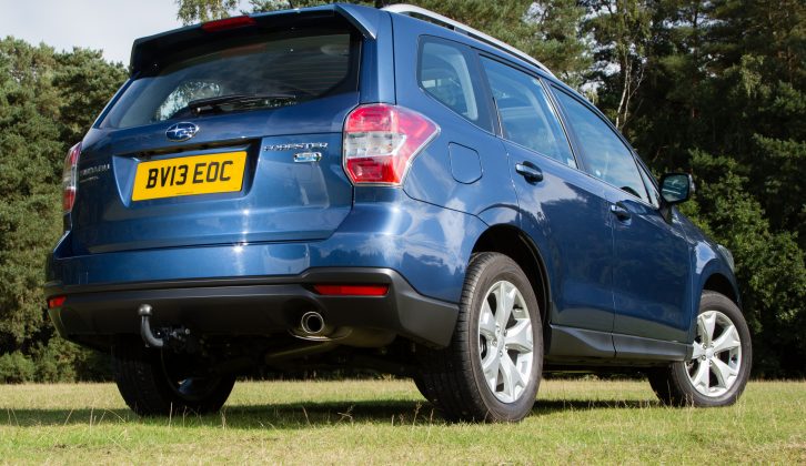 Practical Caravan's reviewers say the Subaru Forester is a capable solo drive but not exceptional