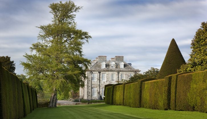 Antony House stars in Tim Burton's Alice in Wonderland and is a lovely place to visit on your caravan holidays in Cornwall