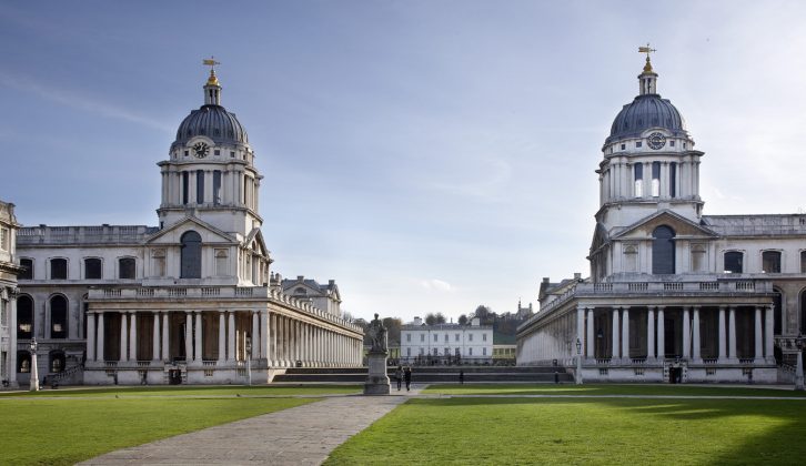 Caravan holidays in the capital should not be discounted and the Old Royal Naval College in Greenwich has featured in many a TV show and film
