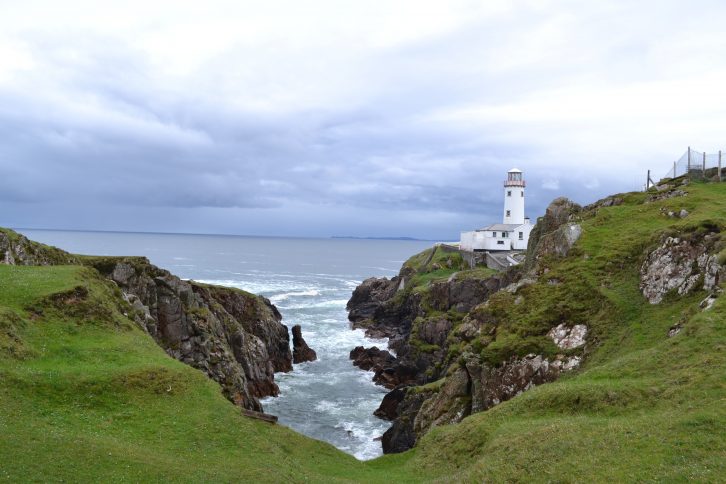Visit the picturesque Fanad Peninsula and Fanad Lighthouse during your caravan holidays in County Donegal, Ireland