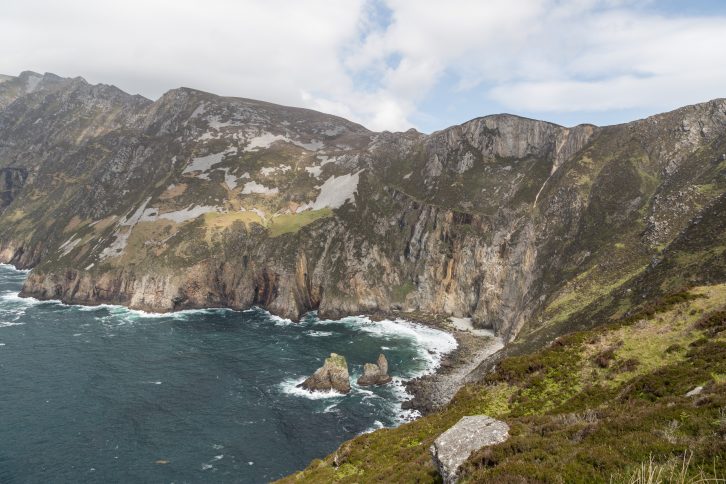 During your caravan holidays in County Donegal, visit Slieve League, the tallest sea cliffs in Europe