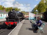 Take in the beautiful countryside in traditional style aboard the North Yorkshire Moors Railway