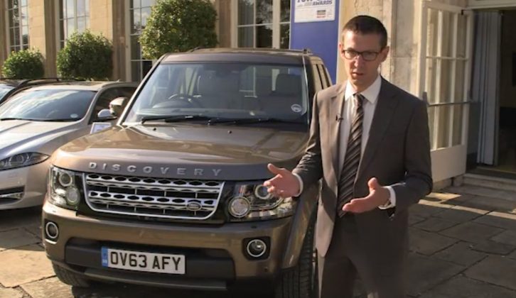 Suited and booted for the 2014 Tow Car Awards ceremony, Practical Caravan's David Motton delivers the verdict on the Land Rover Discovery