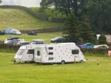 Painting your tourer to celebrate Le Tour de France is certainly showing commitment from some supporters on their caravan holidays in Yorkshire