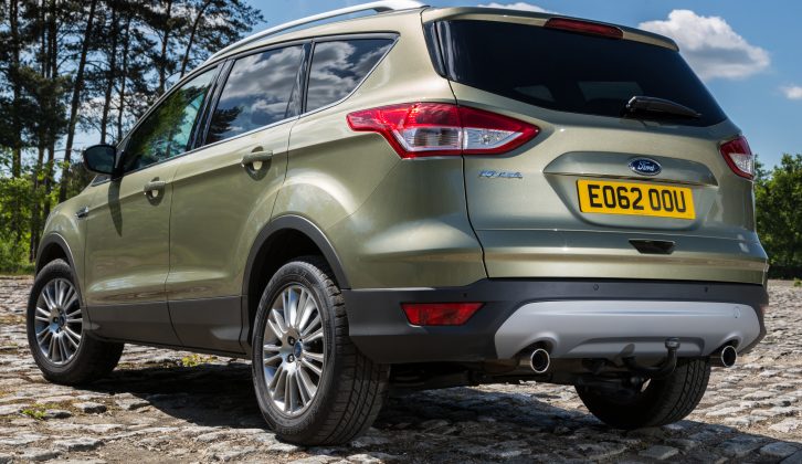 As a solo drive, the Ford Kuga really impressed