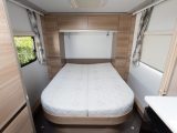 There is an island bed in Adria's Trent caravan, part of its 2015 range – the year in which the company celebrates its 50th anniversary
