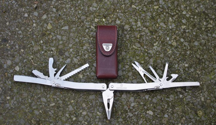 With 26 tools, this is a very well equipped product, but the Victorinox SwissTool Spirit III is not cheap