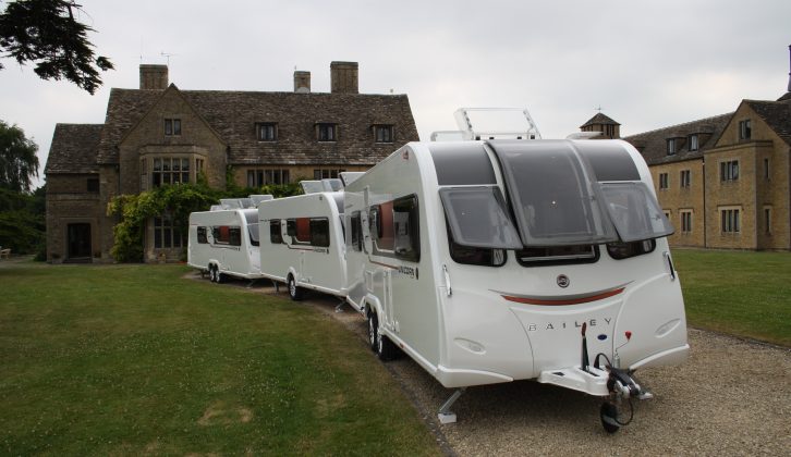 Bristol-based Bailey has launched its new flagship range of Unicorn caravans, now in a crisp shade of white