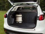 The Mazda CX-5 boasts 503 litres of luggage space with the rear seats in use