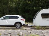 The Mazda CX-5 is a powerful and quick tow car