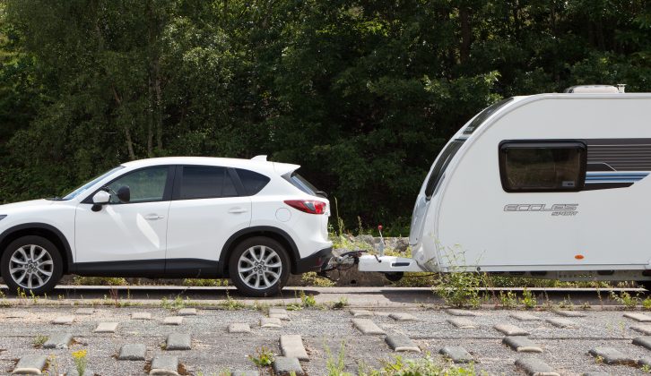 The Mazda CX-5 is a powerful and quick tow car