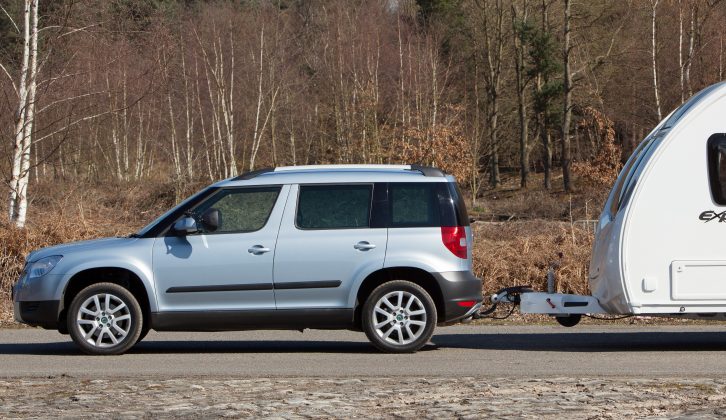 The Škoda Yeti proved itself to be a stable, reliable and practical tow car to Practical Caravan's review team