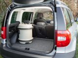 The Škoda Yeti's boot has a 416-litre capacity, which Practical Caravan's experts suggest may not satisfy all caravanners